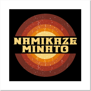 Vintage Proud Name Minato Anime Gifts Circle Posters and Art